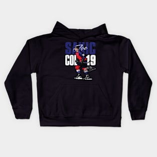 joe sakic bold Kids Hoodie